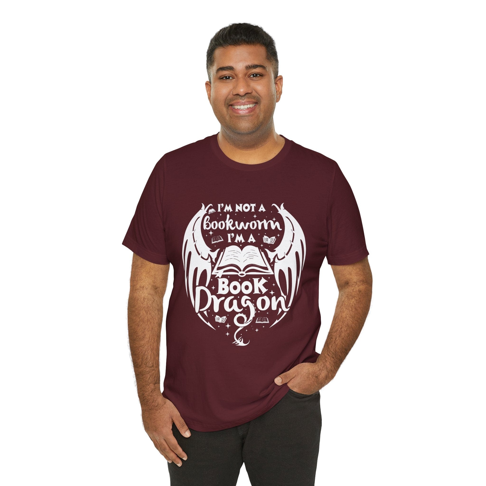 T-Shirt I'm Not a Bookworm I'm a Book Dragon Shirt