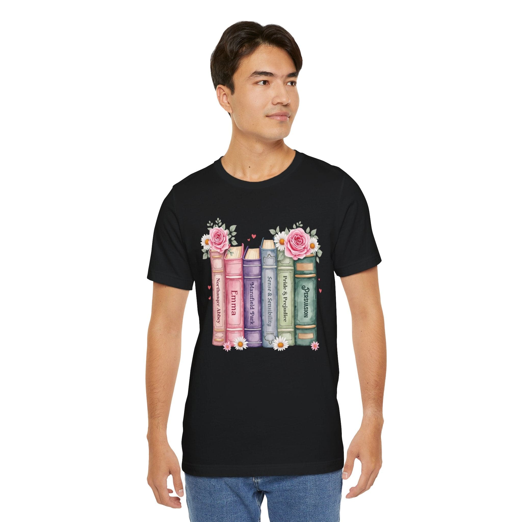 T-Shirt Jane Austen Bookshelf T-shirt