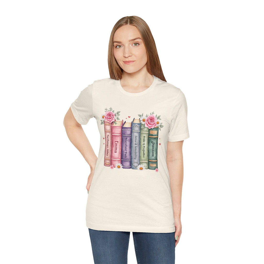 T-Shirt Jane Austen Bookshelf T-shirt