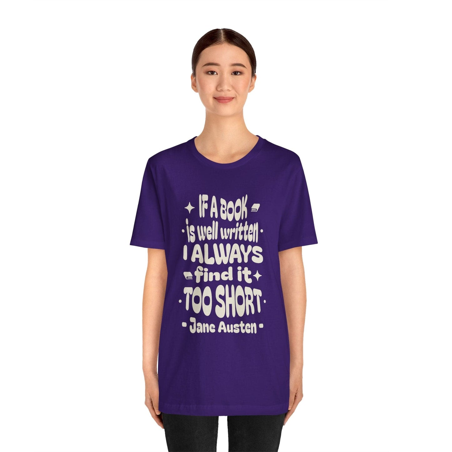 T-Shirt Jane Austen Quote Shirt