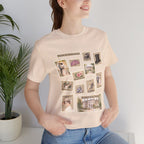 T-Shirt Jane Austen Stamps T-Shirt
