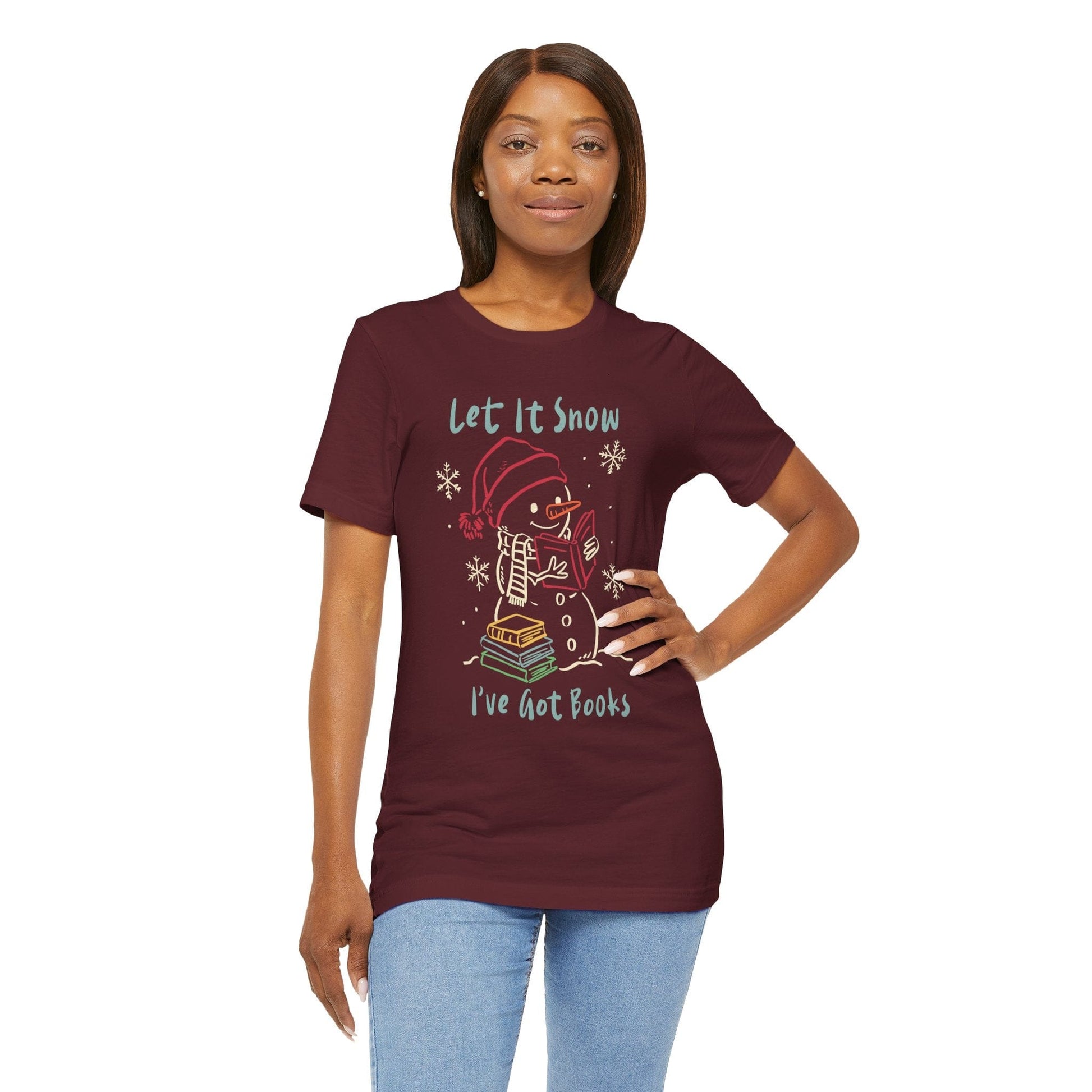 T-Shirt Let It Snow I’ve Got Books Shirt
