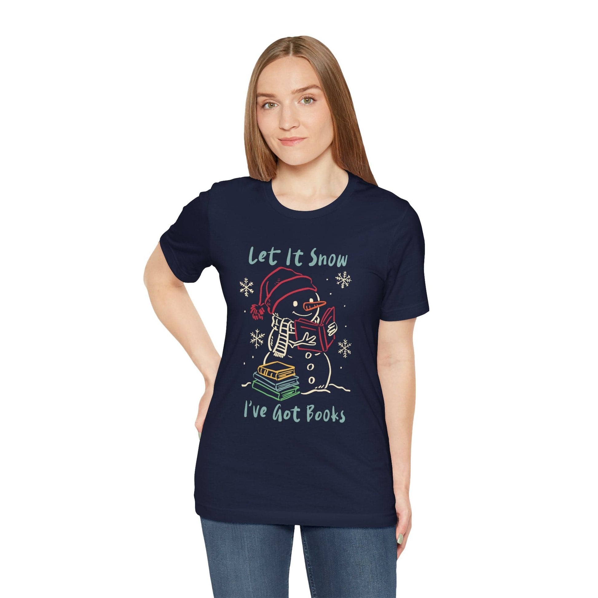 T-Shirt Let It Snow I’ve Got Books Shirt