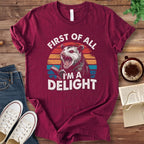 T-Shirt Maroon / S Chaotic Possum Book Lover Shirt