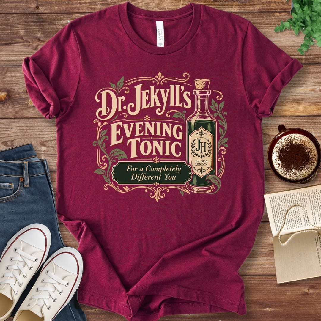 T-Shirt Maroon / S Dr. Jekyll's Evening Tonic T-Shirt