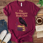 T-Shirt Maroon / S The Nevermore Book Club Raven T-Shirt