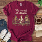 T-Shirt Maroon / S We Read At Dawn Frog & Goose T-Shirt