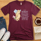 T-Shirt Maroon / S Winnie the Pooh Quote Shirt