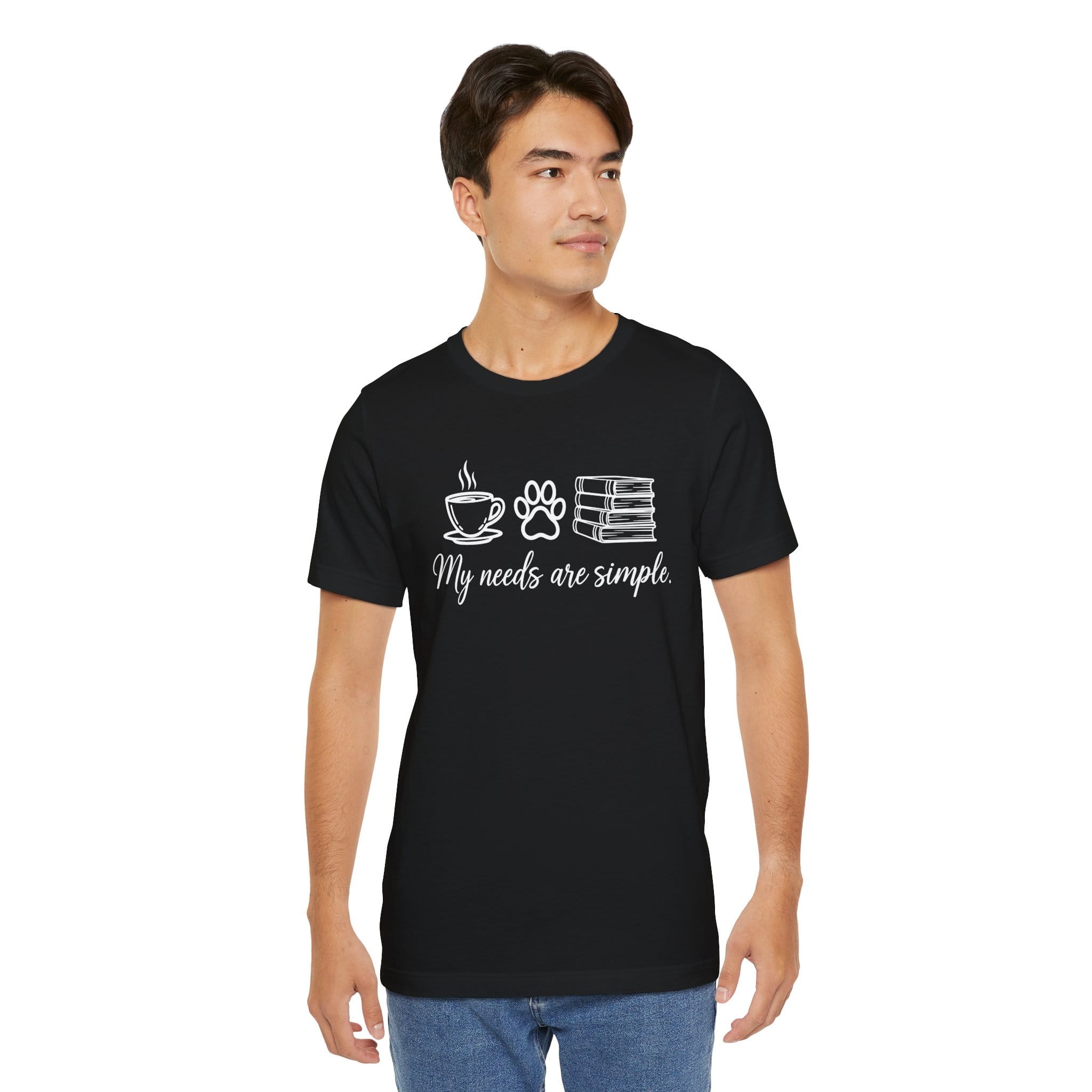 T-Shirt My Needs Are Simple Book Lover Shirt