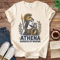 T-Shirt Natural / S Athena Goddess of Wisdom T-Shirt