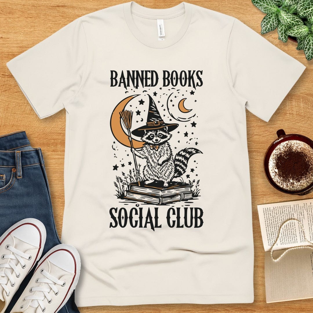 T-Shirt Natural / S Banned Books Social Club Shirt
