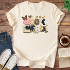 T-Shirt Natural / S Book Nerd Collage Shirt