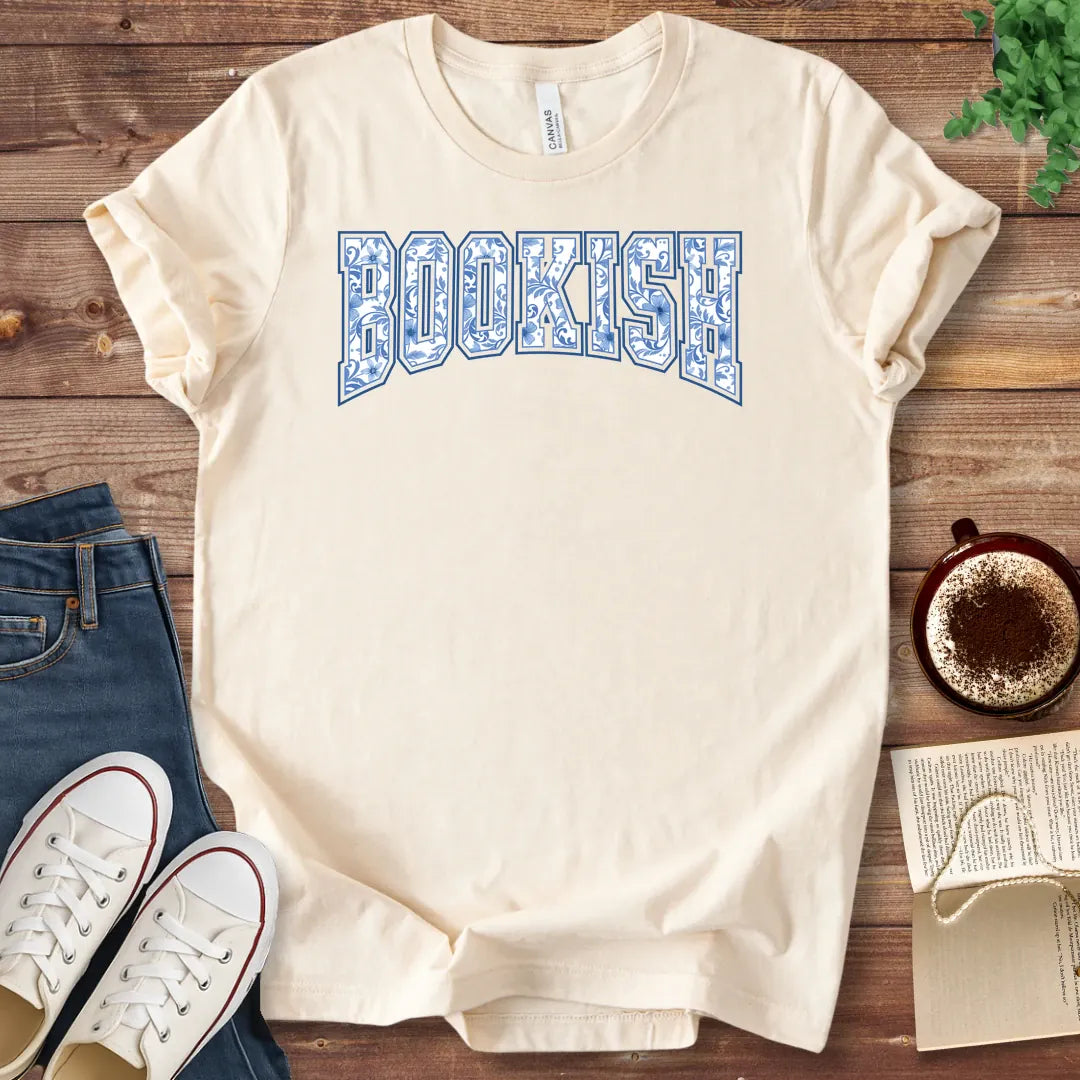 T-Shirt Natural / S Bookish Toile T-Shirt