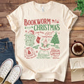 T-Shirt Natural / S Bookworm Christmas T-Shirt
