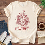 T-Shirt Natural / S Frankenstein I Am Fearless T-Shirt