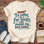 T-Shirt Natural / S Free Spinster T-Shirt