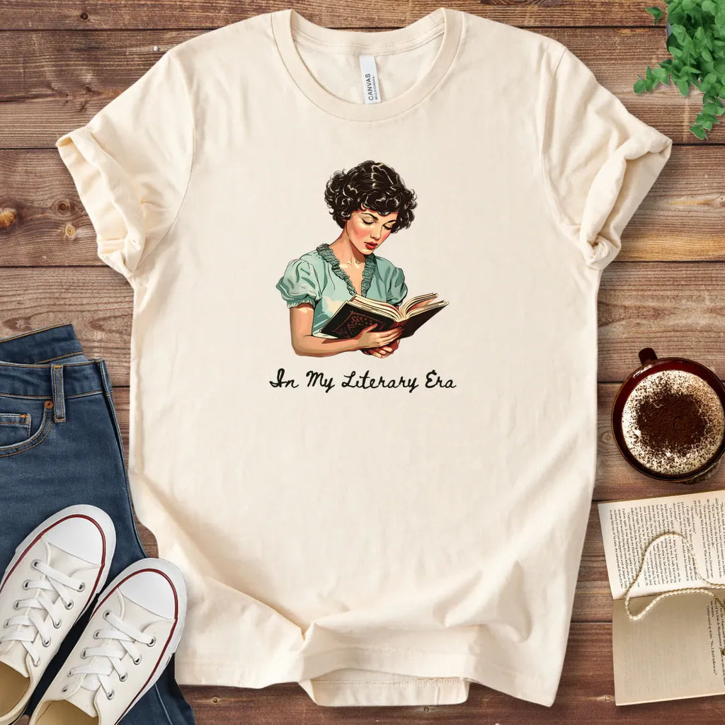 T-Shirt Natural / S In My Literary Era T-Shirt