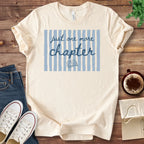 T-Shirt Natural / S Just One More Chapter Stripes T-Shirt