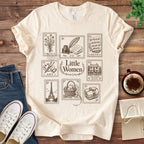 T-Shirt Natural / S Little Women Stamps T-Shirt