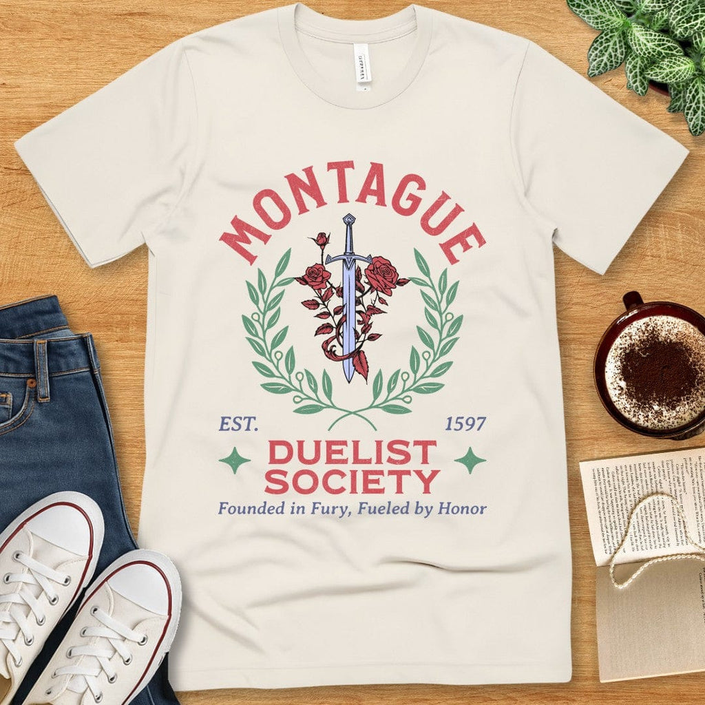 T-Shirt Natural / S Montague Duelist Society Shirt – Romeo and Juliet