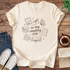 T-Shirt Natural / S Reading Era Doodle T-Shirt