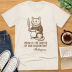 T-Shirt Natural / S Shakespurr Funny Shakespeare T-Shirt