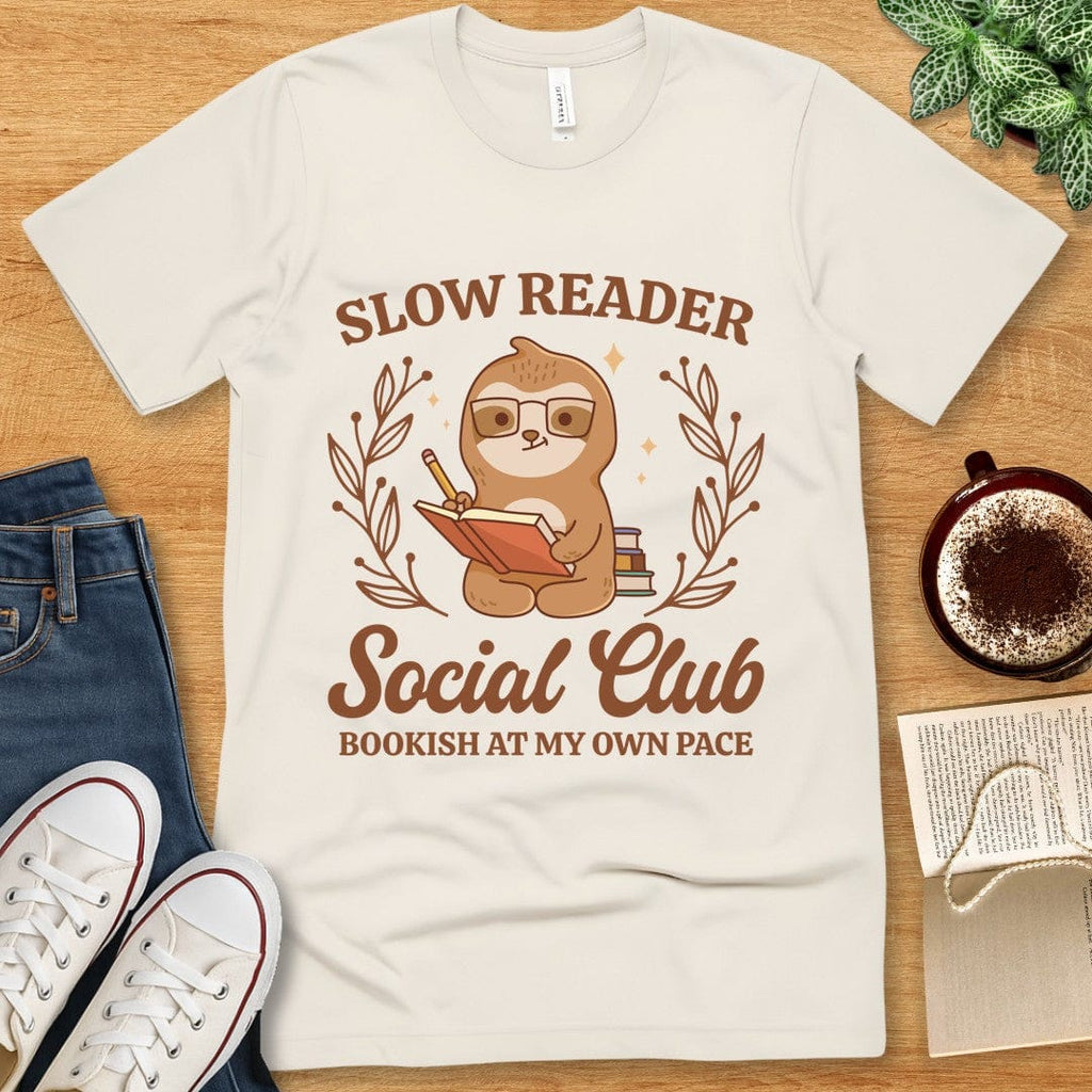 T-Shirt Natural / S Slow Reader Social Club T-shirt