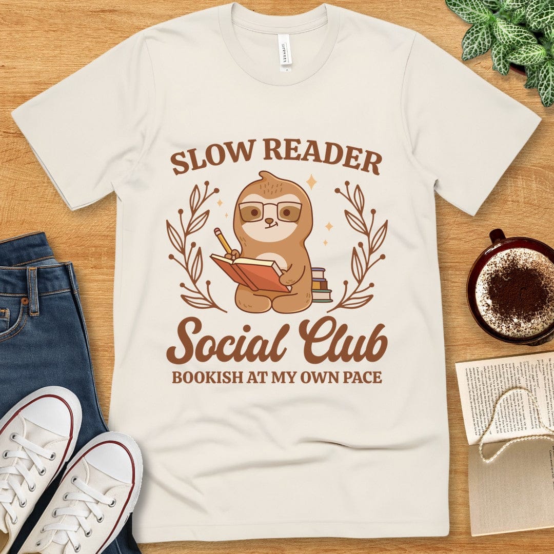 T-Shirt Natural / S Slow Reader Social Club T-shirt