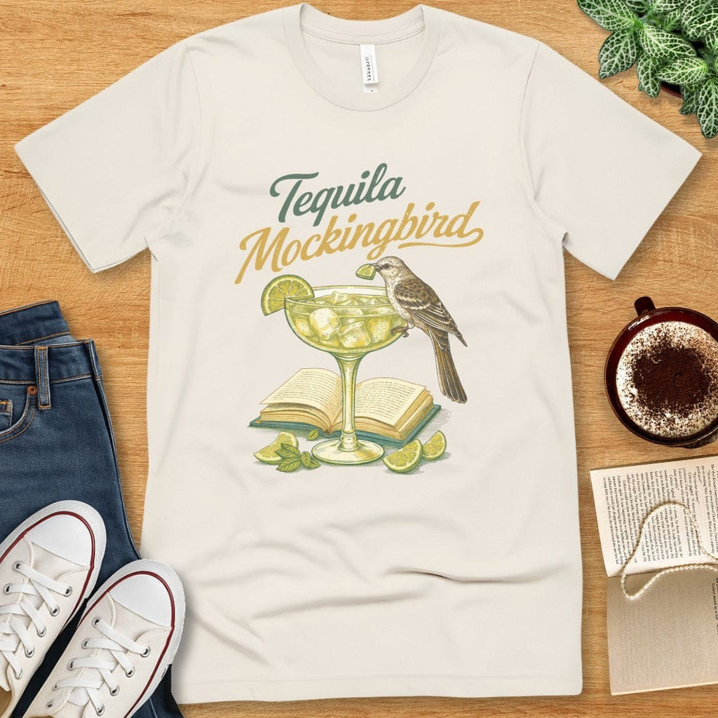 T-Shirt Natural / S Tequila Mockingbird Book Club T-shirt