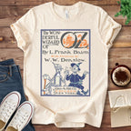 T-Shirt Natural / S The Wonderful Wizard of Oz Book Cover T-Shirt