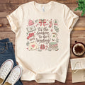 T-Shirt Natural / S Tis the Season to Be Reading T-Shirt