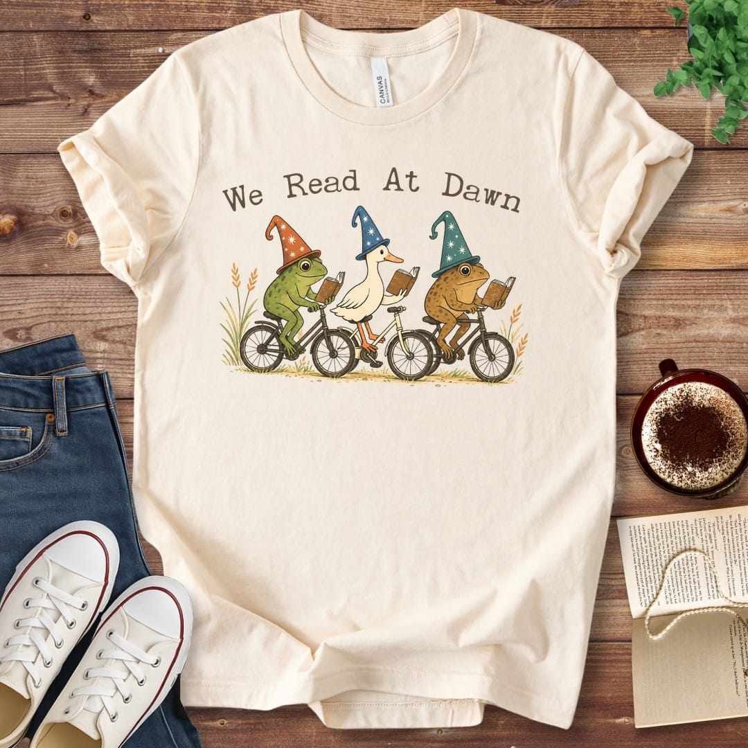 T-Shirt Natural / S We Read At Dawn T-Shirt