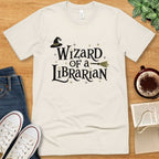 T-Shirt Natural / S Wizard of a Librarian T-shirt