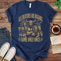 T-Shirt Navy / S All Creatures Are Huggable Some Only Once T-Shirt