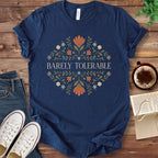T-Shirt Navy / S Barely Tolerable Pride and Prejudice T-Shirt