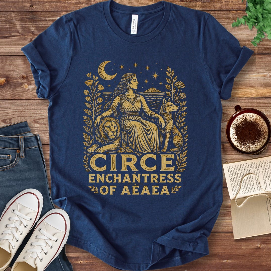 T-Shirt Navy / S Circe Enchantress of Aeaea T-Shirt