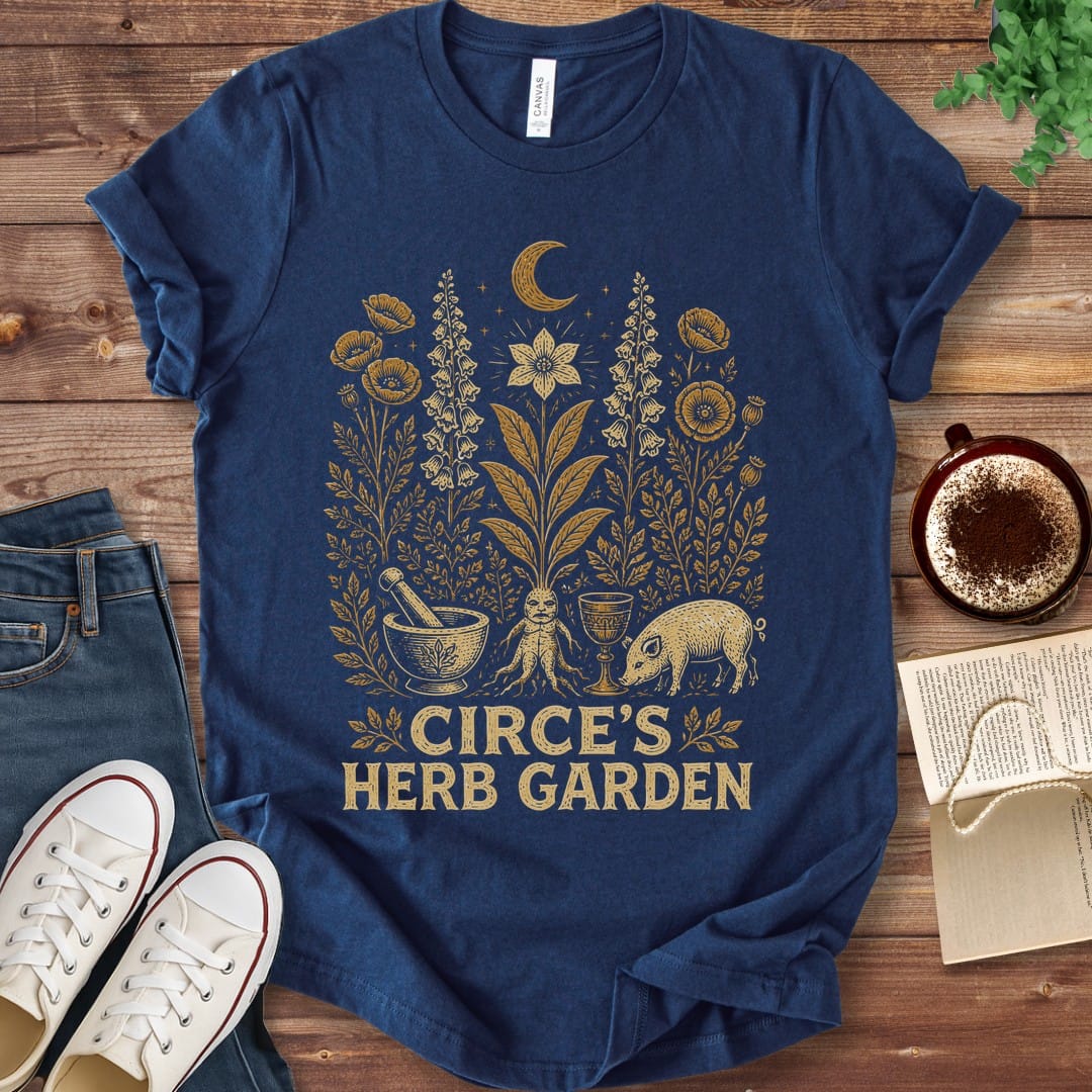 T-Shirt Navy / S Circe's Herb Garden T-Shirt