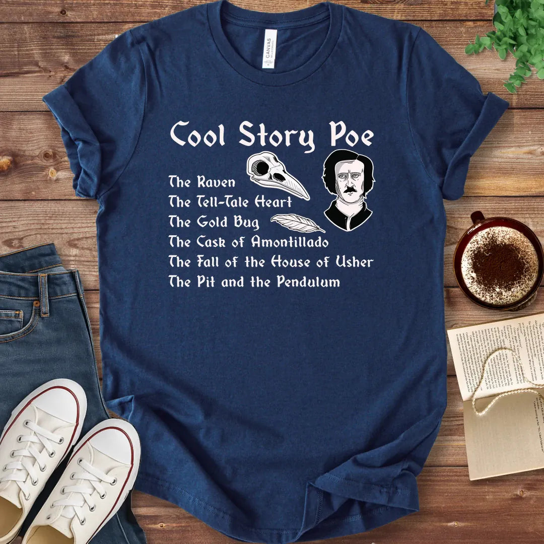 T-Shirt Navy / S Cool Story Poe T-Shirt