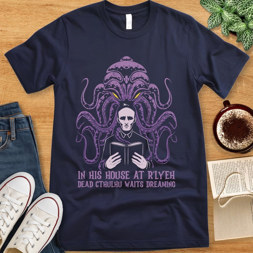 T-Shirt Navy / S Cthulhu Quote Shirt