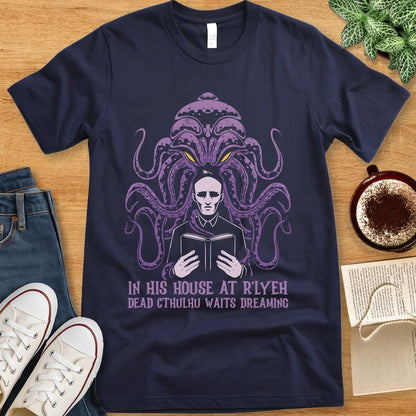 T-Shirt Navy / S Cthulhu Quote Shirt