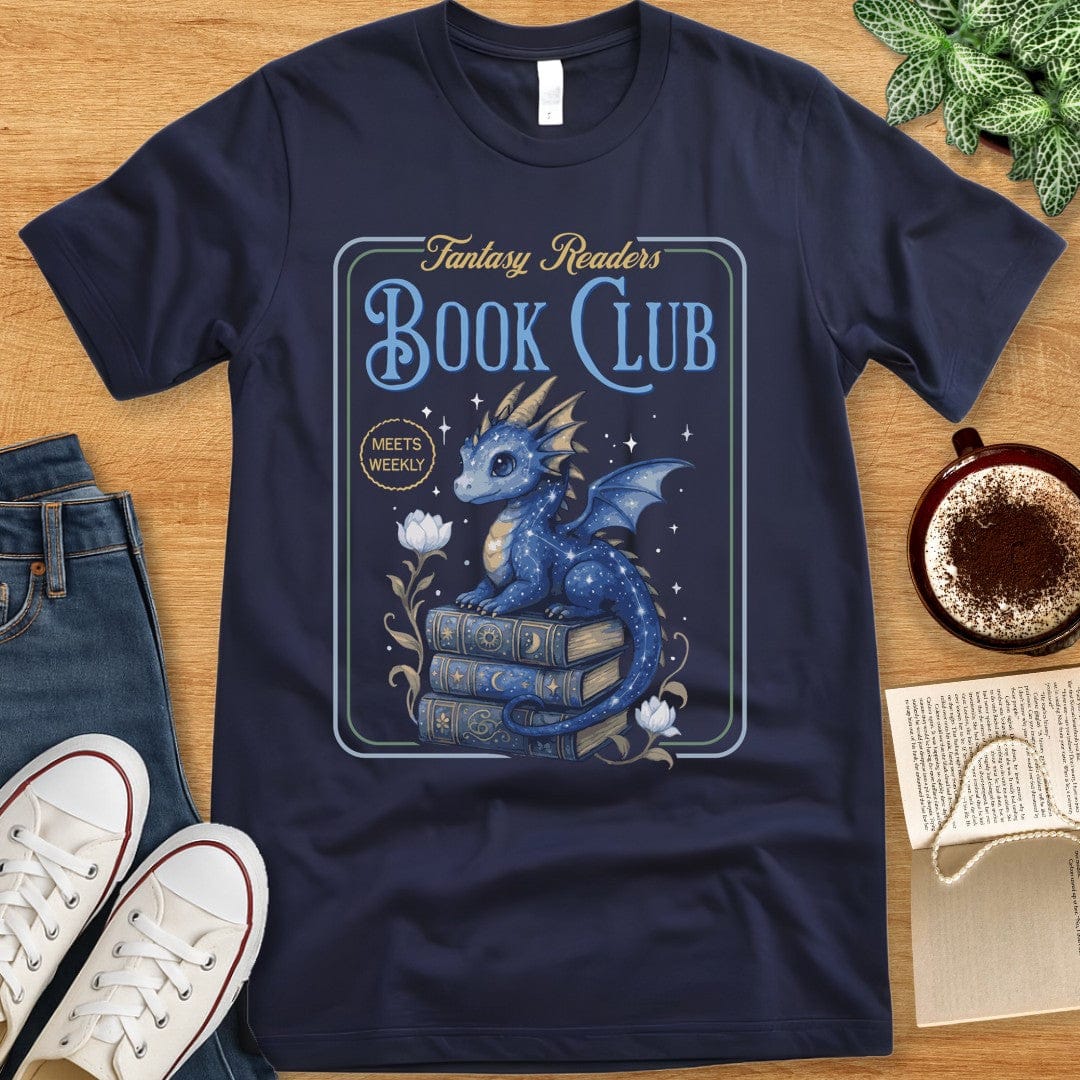 T-Shirt Navy / S Fantasy Book Club Shirt