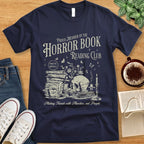 T-Shirt Navy / S Horror Book Club Shirt