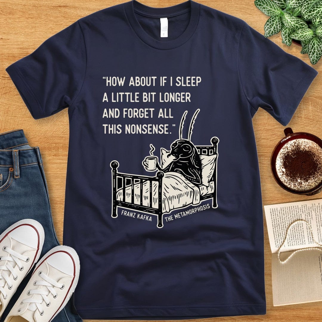 T-Shirt Navy / S Kafka Metamorphosis Shirt