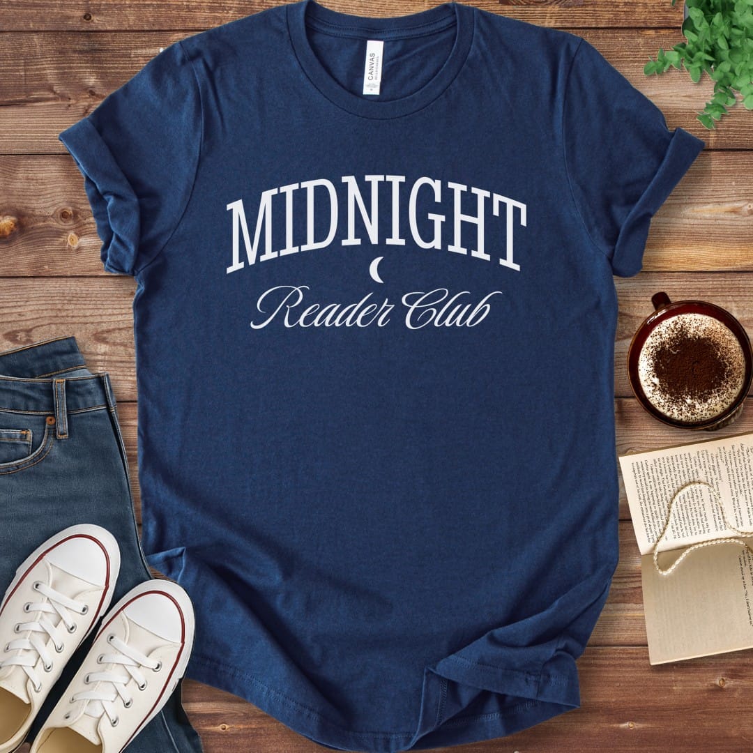 T-Shirt Navy / S Midnight Reader Club T-Shirt