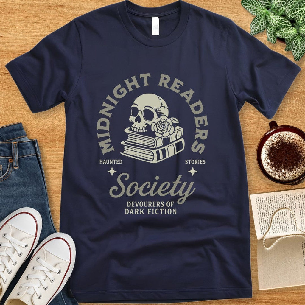 T-Shirt Navy / S Midnight Readers Social Club T-shirt