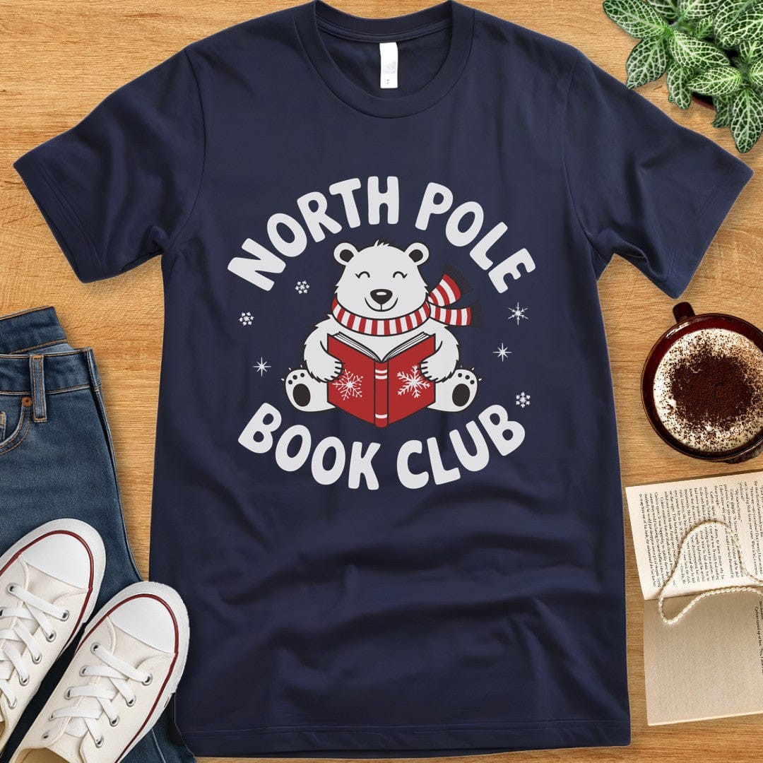 T-Shirt Navy / S North Pole Book Club Shirt