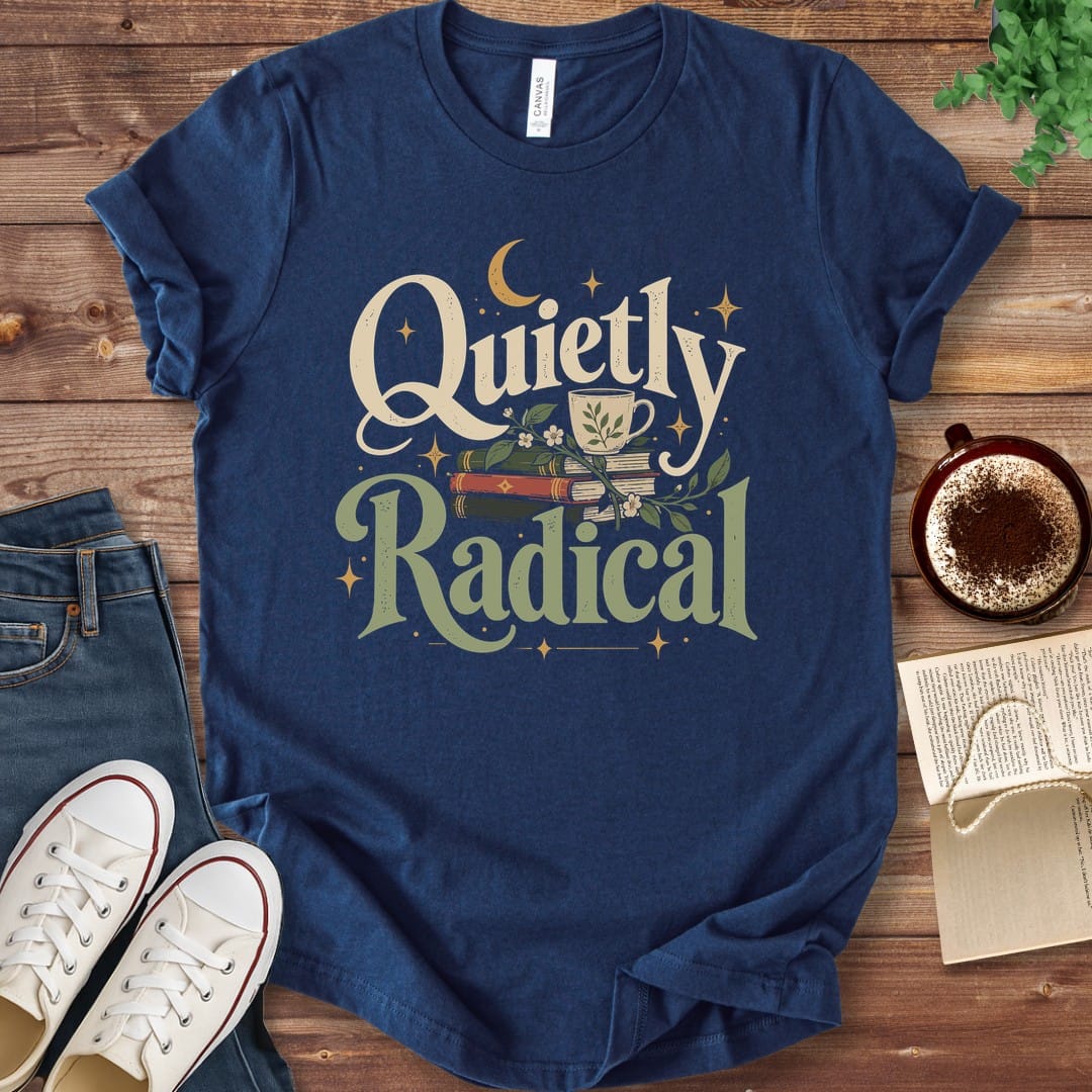 T-Shirt Navy / S Quietly Radical T-Shirt