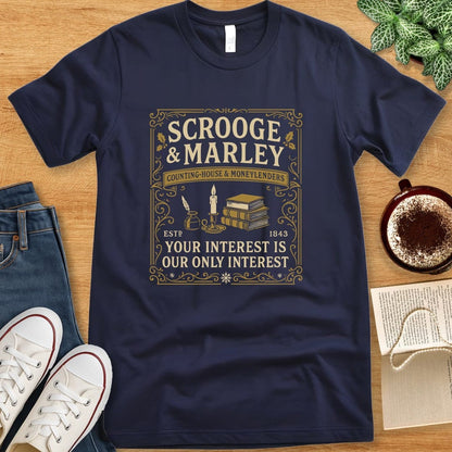 T-Shirt Navy / S Scrooge and Marley Shirt