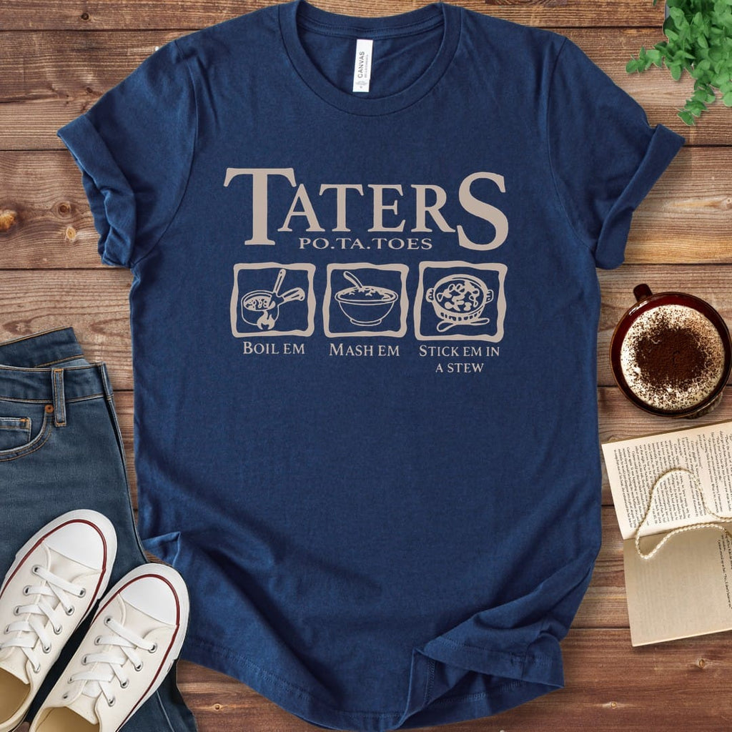 T-Shirt Navy / S Taters T-Shirt