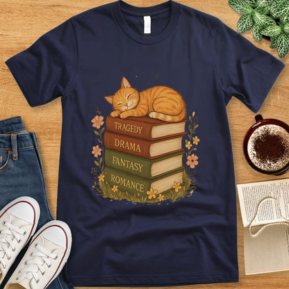 T-Shirt Navy / S Tragedy Drama Fantasy Romance Shirt